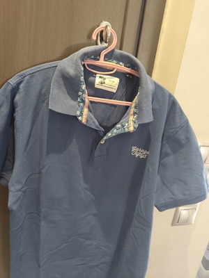 Garage Fifty5 short-sleeve shirt XL blue like new