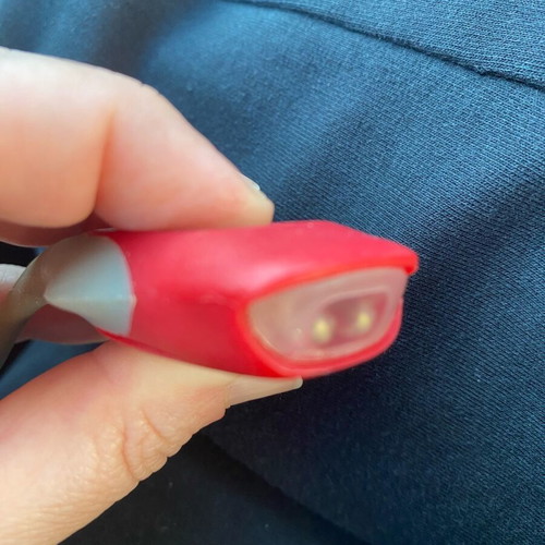 Bicycle and scooter safety lights used, set of 2