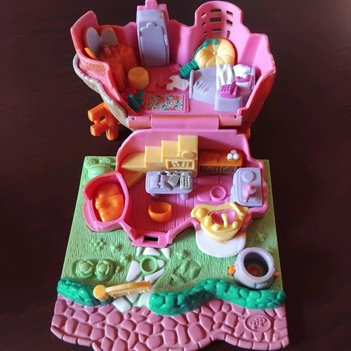 Polly Pocket Bluebird collectible 3-set like new (1990–1998)