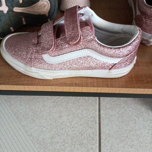 Vans girls' shoes size 32 used, pink