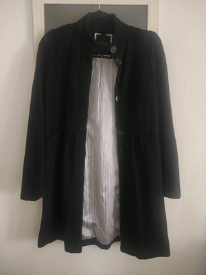 Pepe Jeans coat used, slim fit, black, size small
