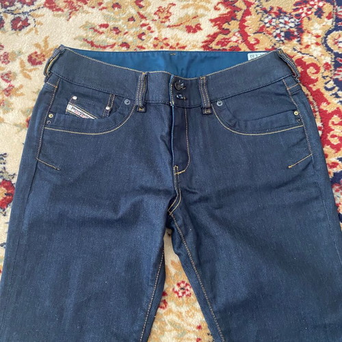 Diesel vintage Y2K women's low rise flare jeans like new, blue