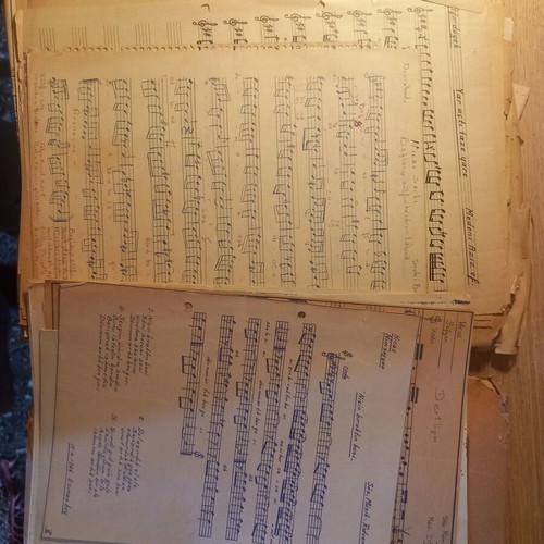 Eastern Music Sheet Music used, about 100 pieces
