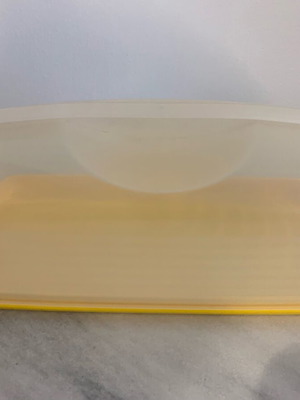 Tupperware cake and pie container new