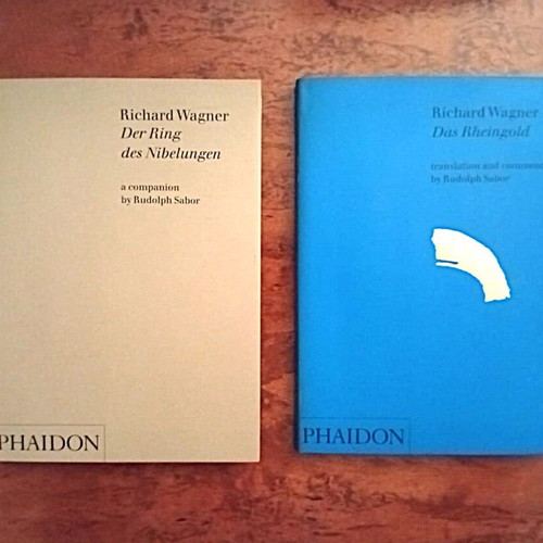 Richard Wagner Der Ring des Nibelungen 5-volume set like new, English