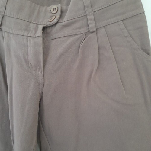 Pants beige size S 36 8 used with signs of wear
