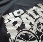 Men's black sports tank top with No Pain No Gain print, size L