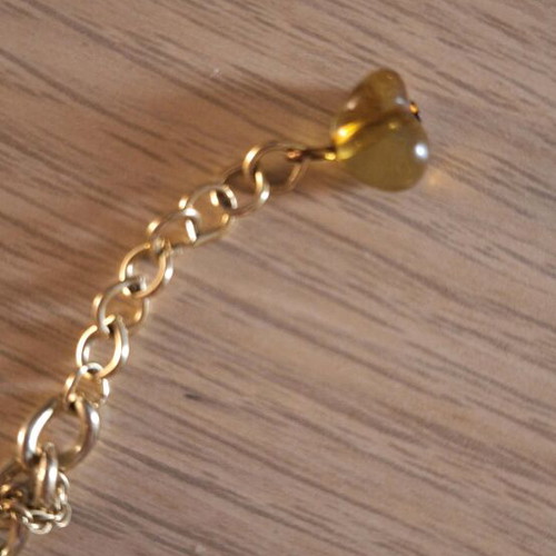 Original bracelet new multicolored, gold-tone