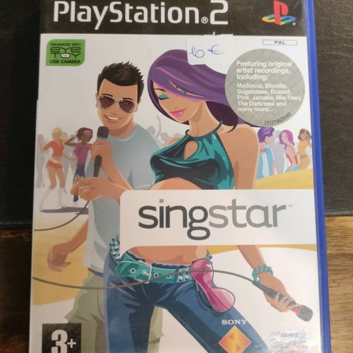 Singstar PlayStation 2 used video game