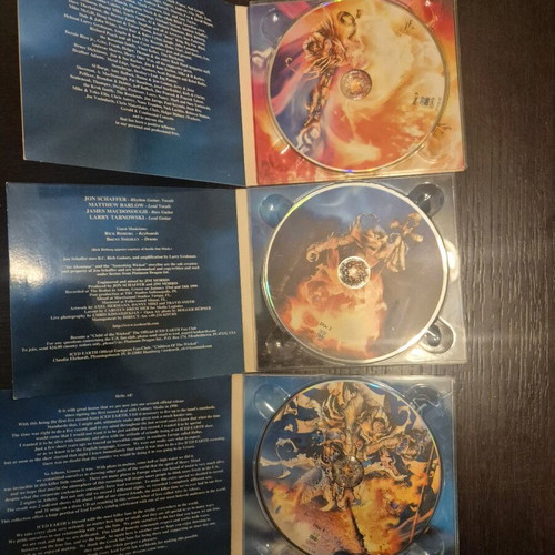 Iced Earth Live In Athens 3 CD box set used