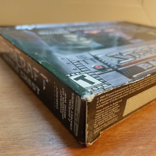 StarCraft Battle Chest PC game used, big box with manuals