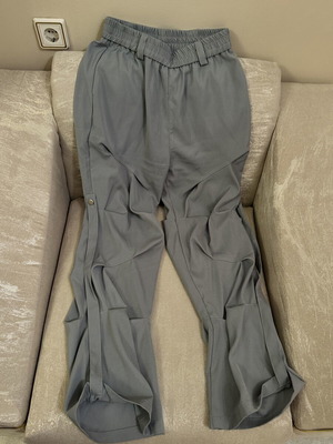 Bershka women's turquoise sweatpants, size M