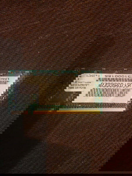 Μνήμη RAM Samsung DDR PC2100 256MB