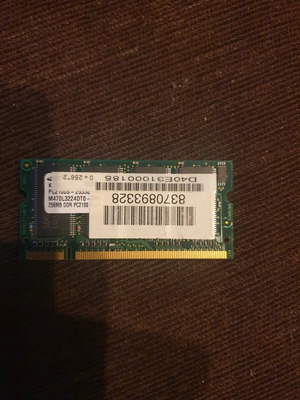 Μνήμη RAM Samsung DDR PC2100 256MB