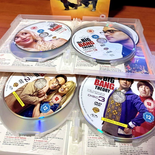 The Big Bang Theory Seasons 1-5 DVD box set, comedy