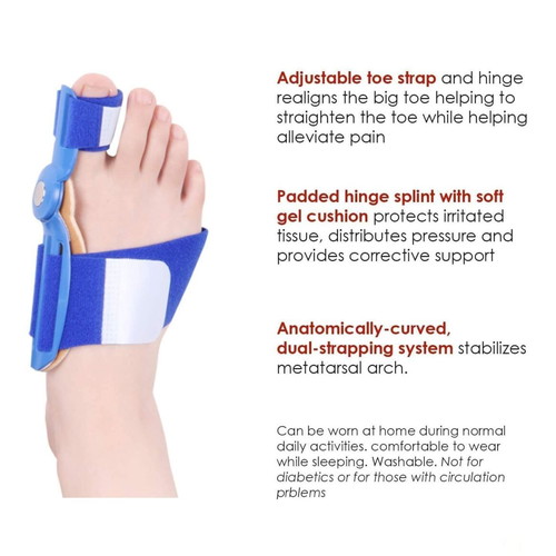 Set of 2 Hallux Valgus Bunion Correctors, sealed