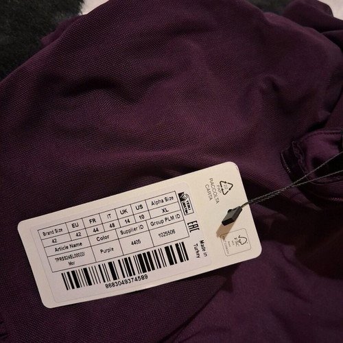 Dress new purple XL Trendyol