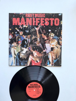 Roxy Music Manifesto 1-во издание UK 1979 LP като нов, рок