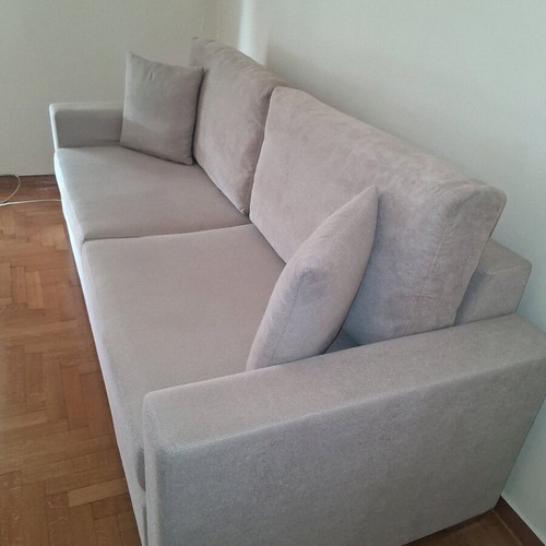 Sofa bed new, three-seater 2.15x0.90 m