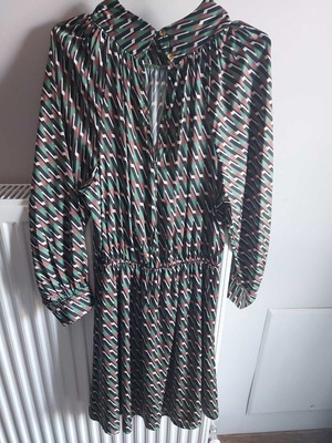 MSR women's dress like new, beige and green, size M