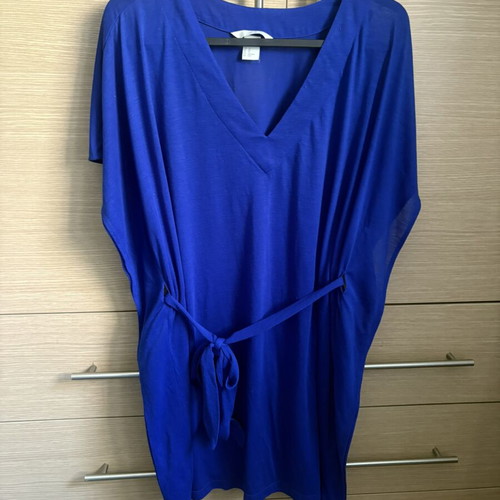 H&M beach dress like new, size XS, blue