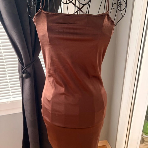 H&M elegant brown dress, size S