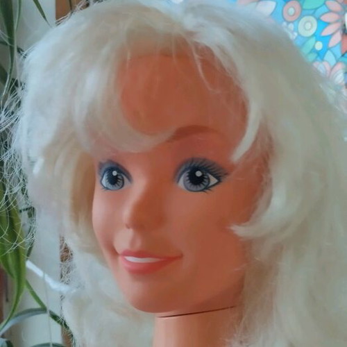 Barbie beauty head 90s vintage, very good condition collectible