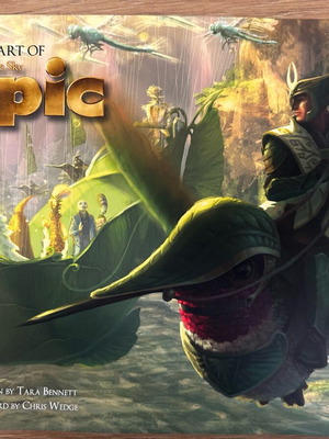 The Art of EPIC art book like new