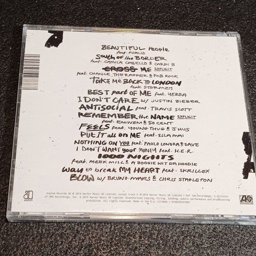 Ed Sheeran No.6 Collaborations Project CD like new, pop