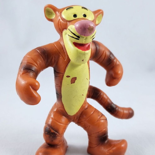 Tigger Disney Bullyland figure used, 7cm hand-painted PVC