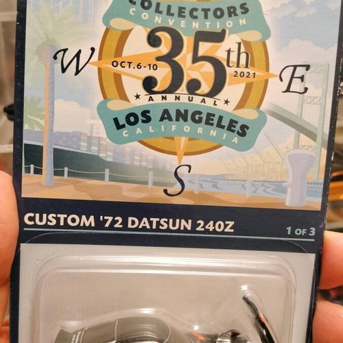 Hot Wheels Collectors Convention 2021, 35th Annual Custom ’72 Datsun 240z numbered
