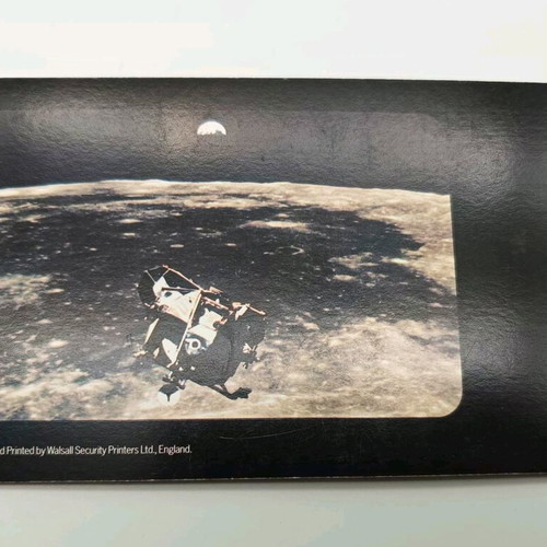 Mauritius 1979 Apollo 11 special booklet with 7 sticker stamps new