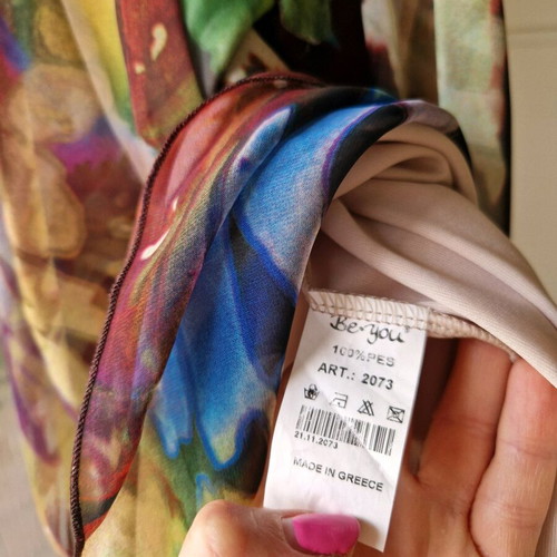 Be You airy summer dress like new, multicolor, S/M