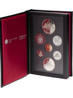 1987 Canada Proof Set Royal Canadian Mint καινούργιο
