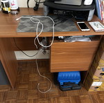 Desk used, in good condition