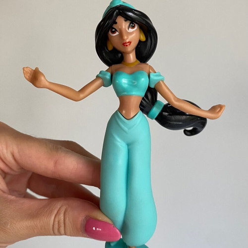 Disney Princess Jasmine PVC Figurine on Flying Carpet used