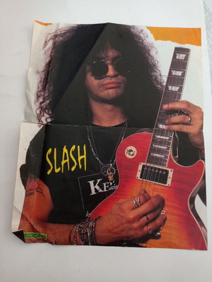 Αφίσα Slash μικρή μεταχειρισμένη, Μιχάλης Ρακιτζής ΜΤΠ