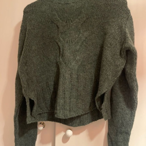 Nema knitted women's sweater new green size S