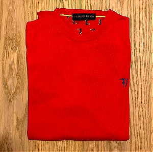 Trussardi Ανδρική Μπλούζα Μακρυμάνικη Κόκκινη (Medium)