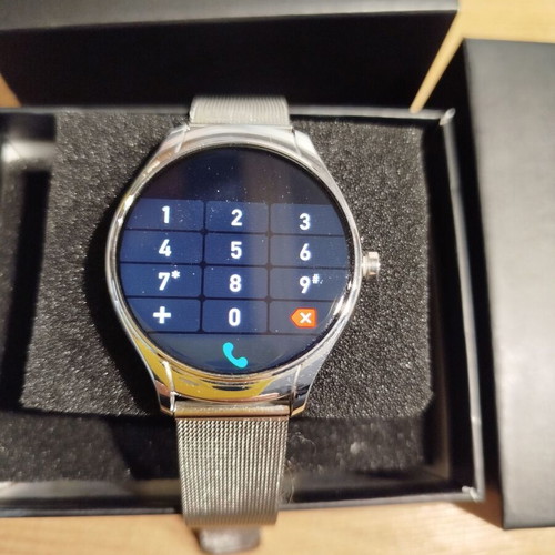 3GUYS SmartWatch like new, silver with bracelet 40mm