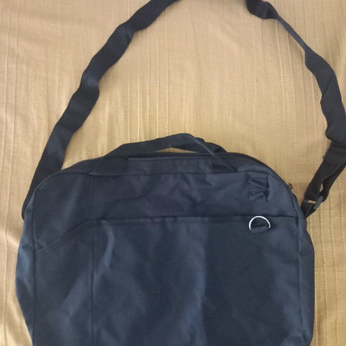 Shoulder bag for laptop, black
