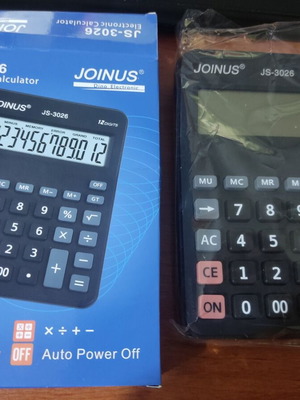 Joinus ηλεκτρονική αριθμομηχανή JS-3026 12 ψηφία, μεγάλη οθόνη καινούργιο