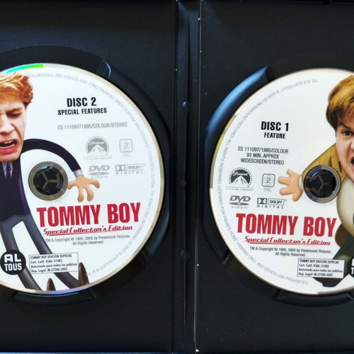 Tommy Boy DVD like new with Greek subtitles