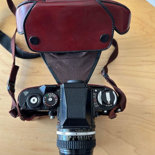 Nikon F3 with Nikon 50mm f/1.4 lens and case like new