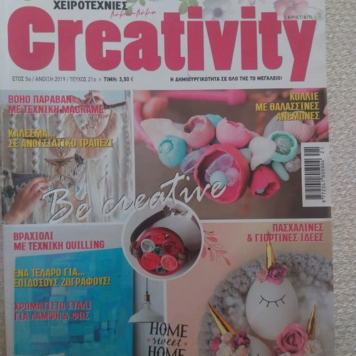 Creativity magazines like new, set of two