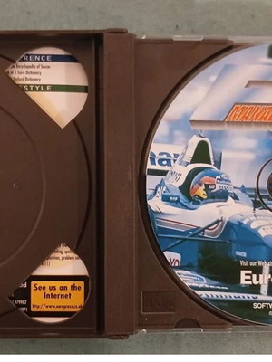 F1 Manager 96 CD simulation game used for DOS