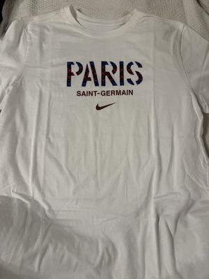 Nike Paris Saint-Germain short-sleeve shirt like new, white, size L