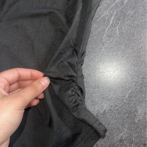 Black summer blouse like new, size S