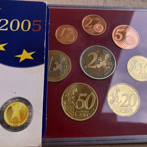 Germany 2005 Euro Proof Coin Set new in original case
