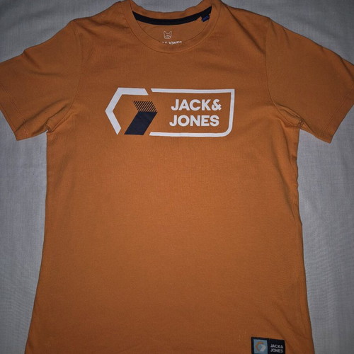 Jack & Jones Summer T-shirt Like New for 11-12 Years Orange